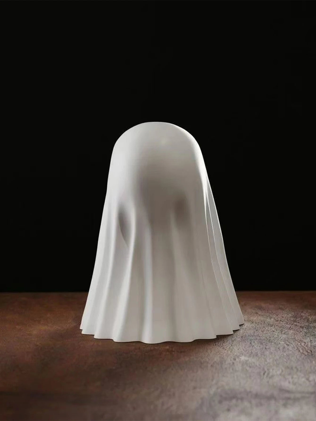 Cute Middle Finger Ghost Statue
