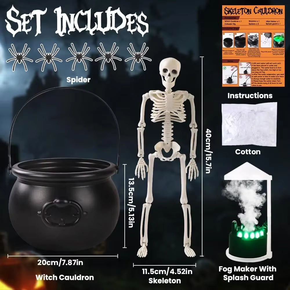 Levitating Witches Cauldron for Halloween