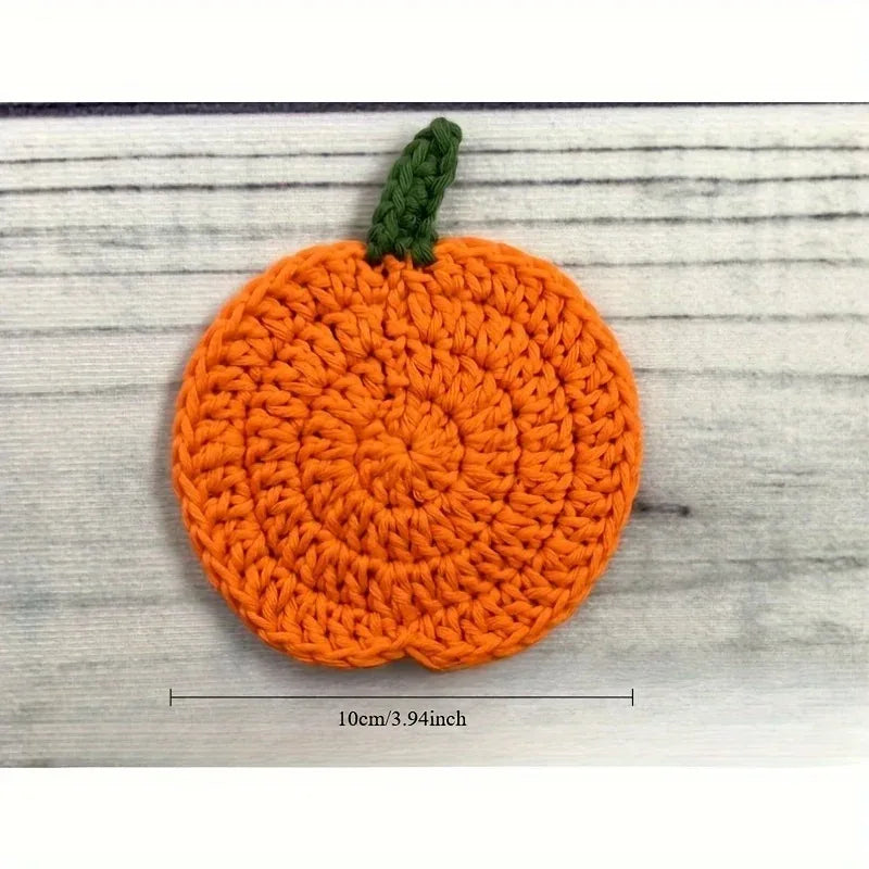 Pumpkin Coasters