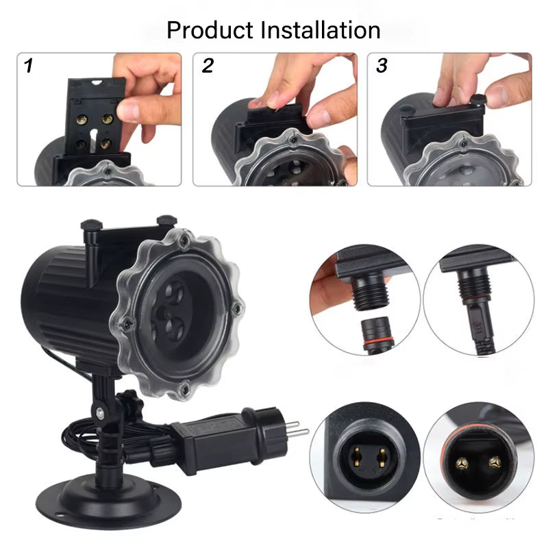 Waterproof Halloween Light Projector