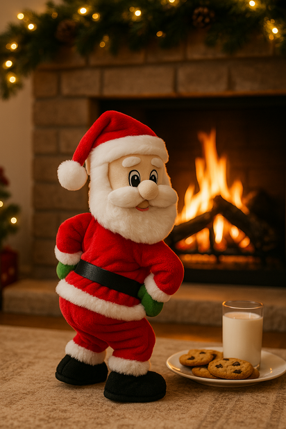 Twerking Santa Claus Toy with Singing and Dancing