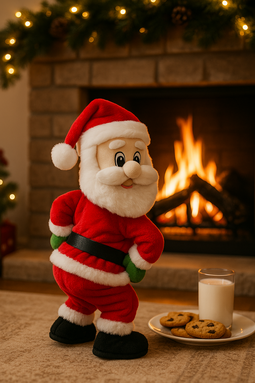 Twerking Santa Claus Toy with Singing and Dancing